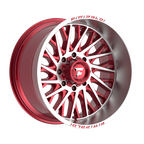 Fittipaldi FA08 22X12 -44 Gloss Red Machined