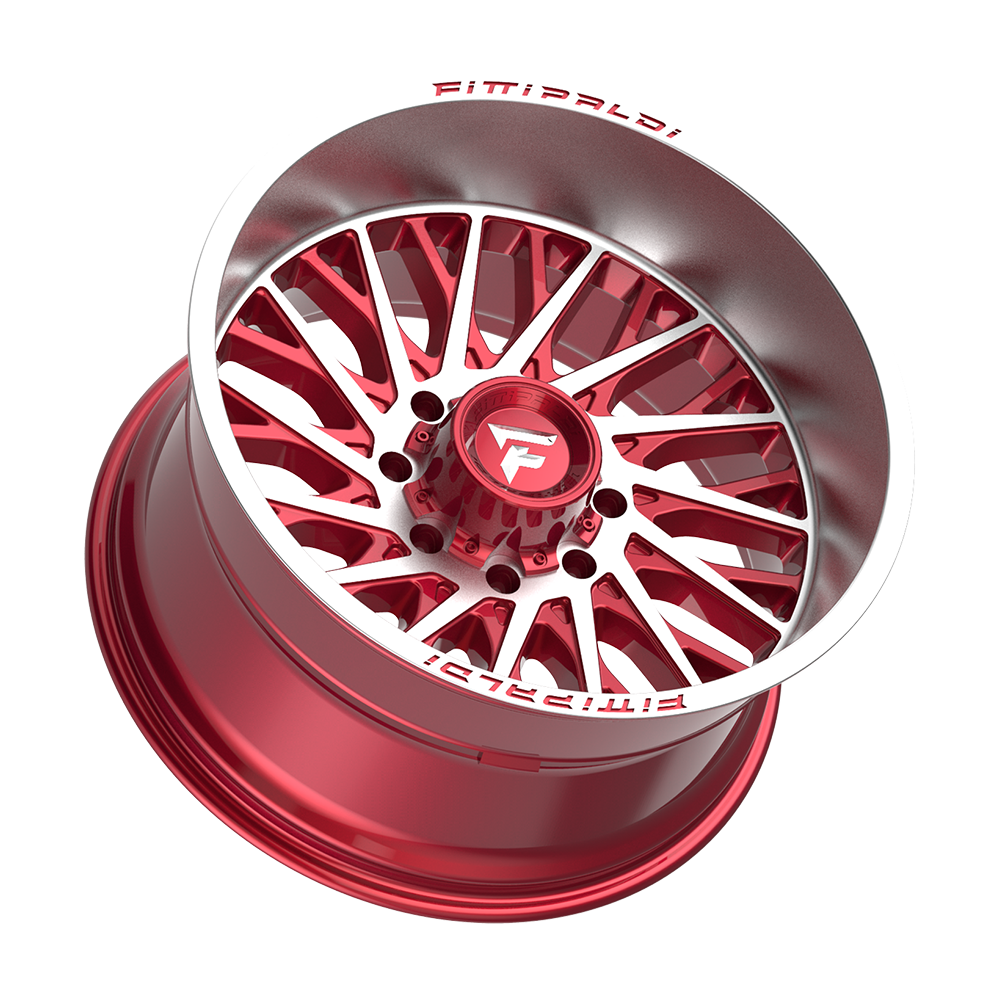 Fittipaldi FA08 22X12 -44 Gloss Red Machined