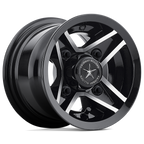Fairway Alloys Fa127 Divot Utv 8X7 +0 Gloss Black Machined