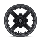Fairway Alloys Fa138 Battle Utv 12X7 -47 Matte Black