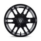 Fairway Alloys Fa139 Flex Utv 12X6 -23 Gloss Black