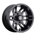 Fairway Alloys Fa139 Flex Utv 12X6 -23 Gloss Black