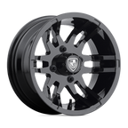 Fairway Alloys Fa139 Flex Utv 12X6 -23 Gloss Black