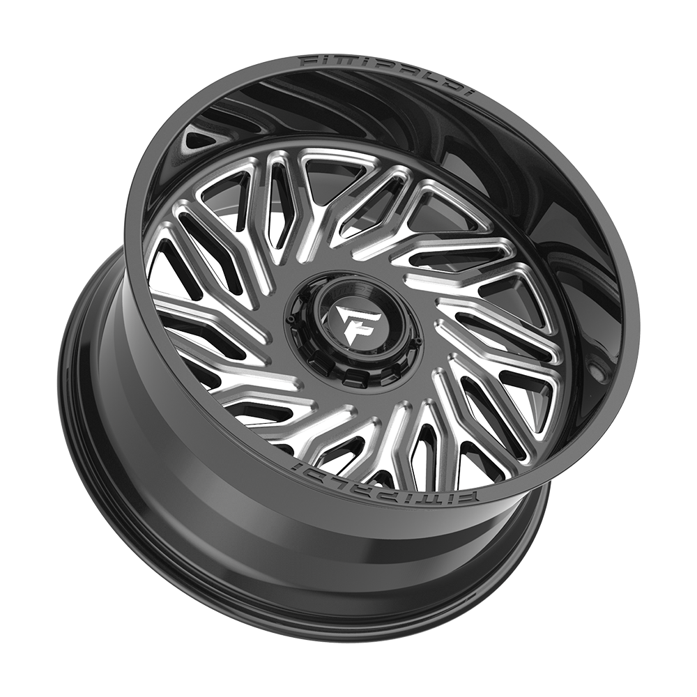 Fittipaldi FA13 24X12 -44 Gloss Black Milled