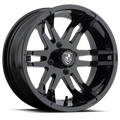 Fairway Alloys Fa140 Flex Utv 14X6.5 -20 Gloss Black