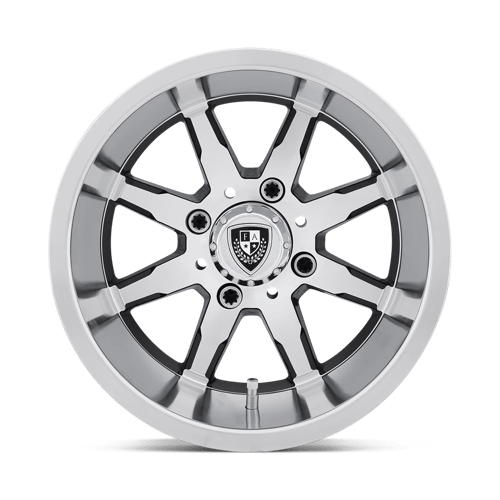 Fairway Alloys Fa141 Shift Utv 10X7 -25 Machined Gloss Black