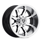 Fairway Alloys Fa141 Shift Utv 10X7 -25 Machined Gloss Black