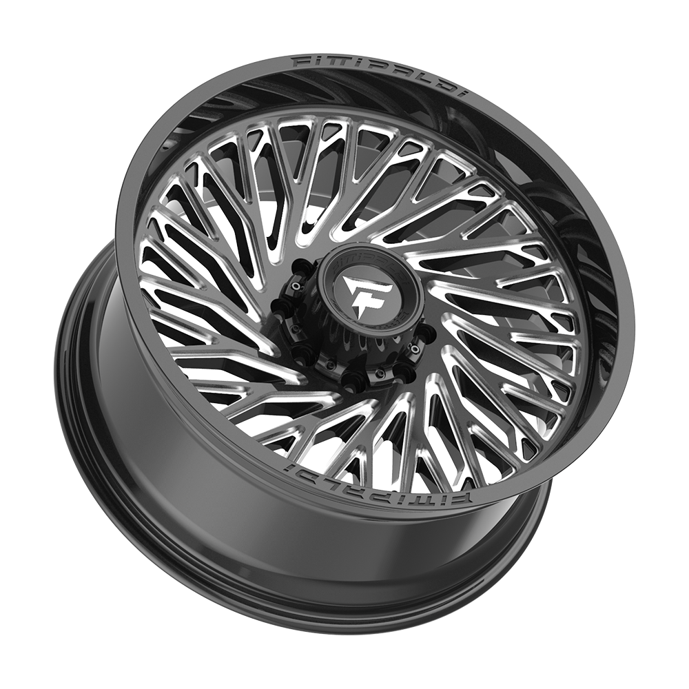 Fittipaldi FA15 22X10 -19 Gloss Black Milled