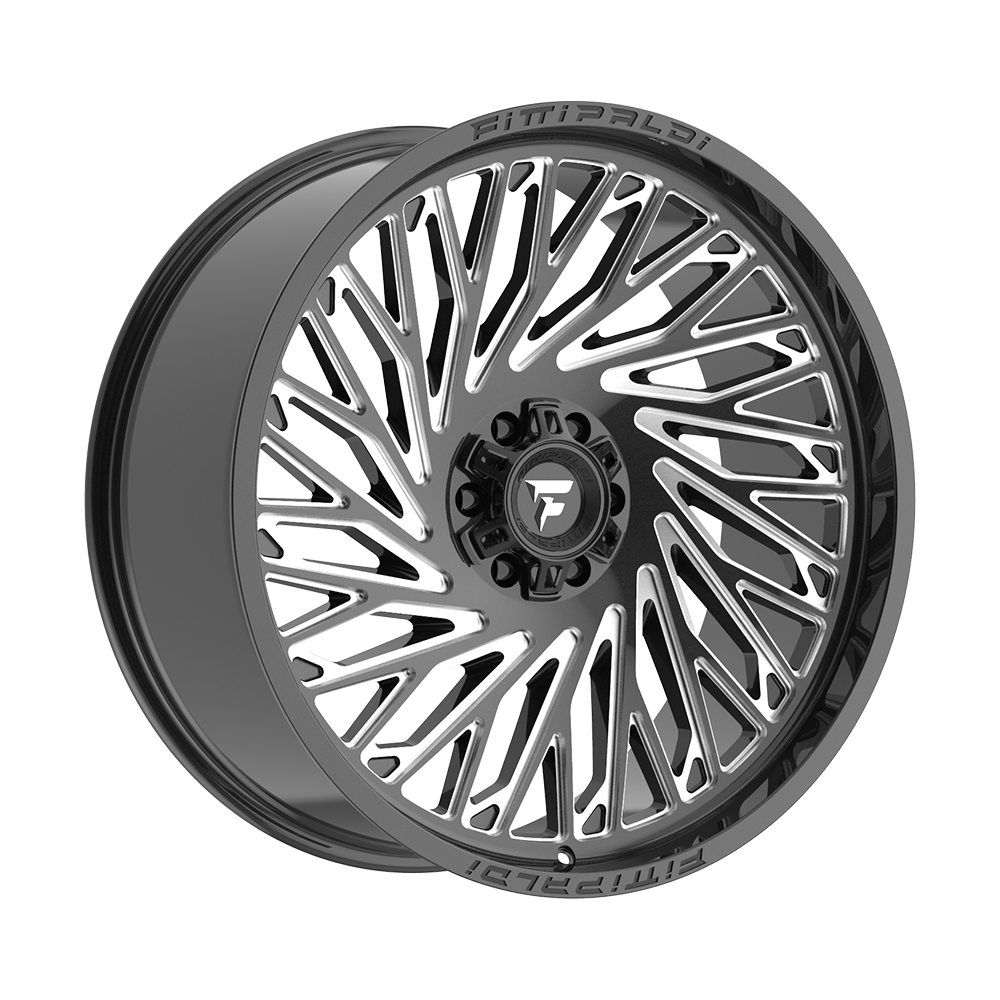 Fittipaldi FA15 24X10 +0 Gloss Black Milled