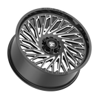 Fittipaldi FA15 24X10 +0 Gloss Black Milled