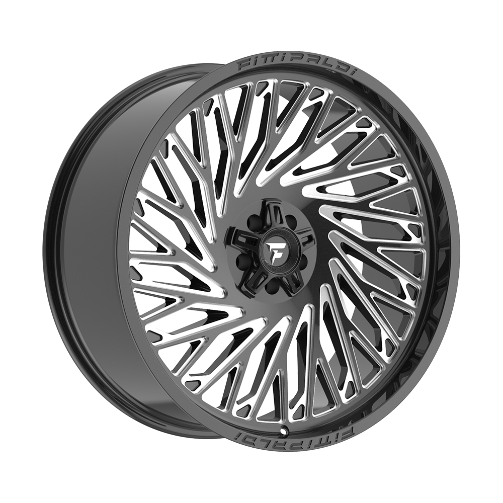 Fittipaldi FA15 24X10 +0 Gloss Black Milled