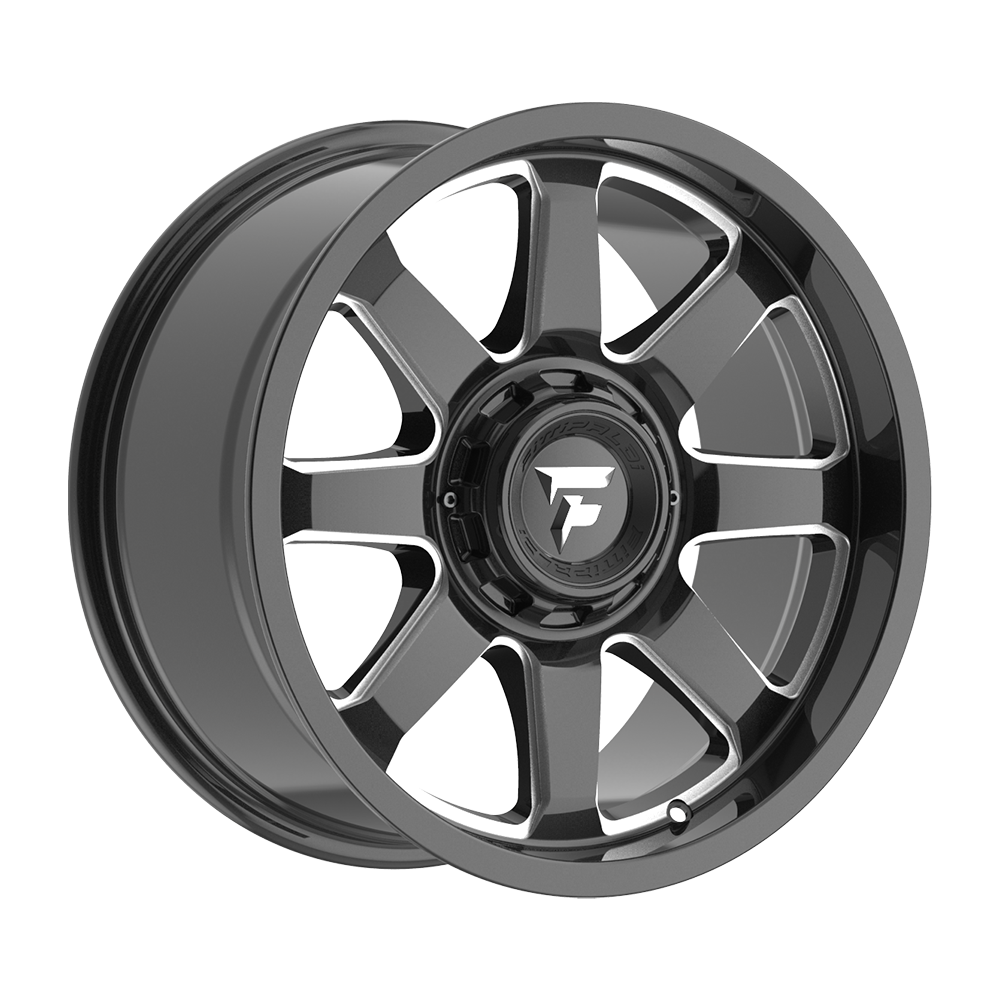 Fittipaldi FA16 18X9 +12 Gloss Black Milled