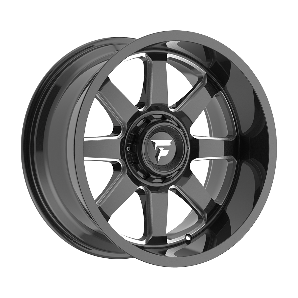 Fittipaldi FA16 20X10 -25 Gloss Black Milled