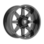 Fittipaldi FA16 20X10 -25 Gloss Black Milled