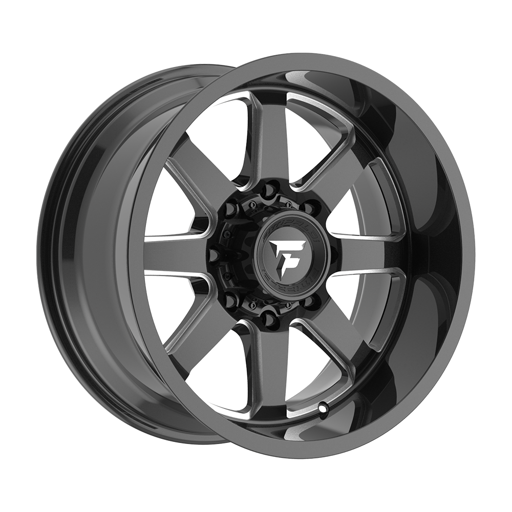 Fittipaldi FA16 20X10 -25 Gloss Black Milled