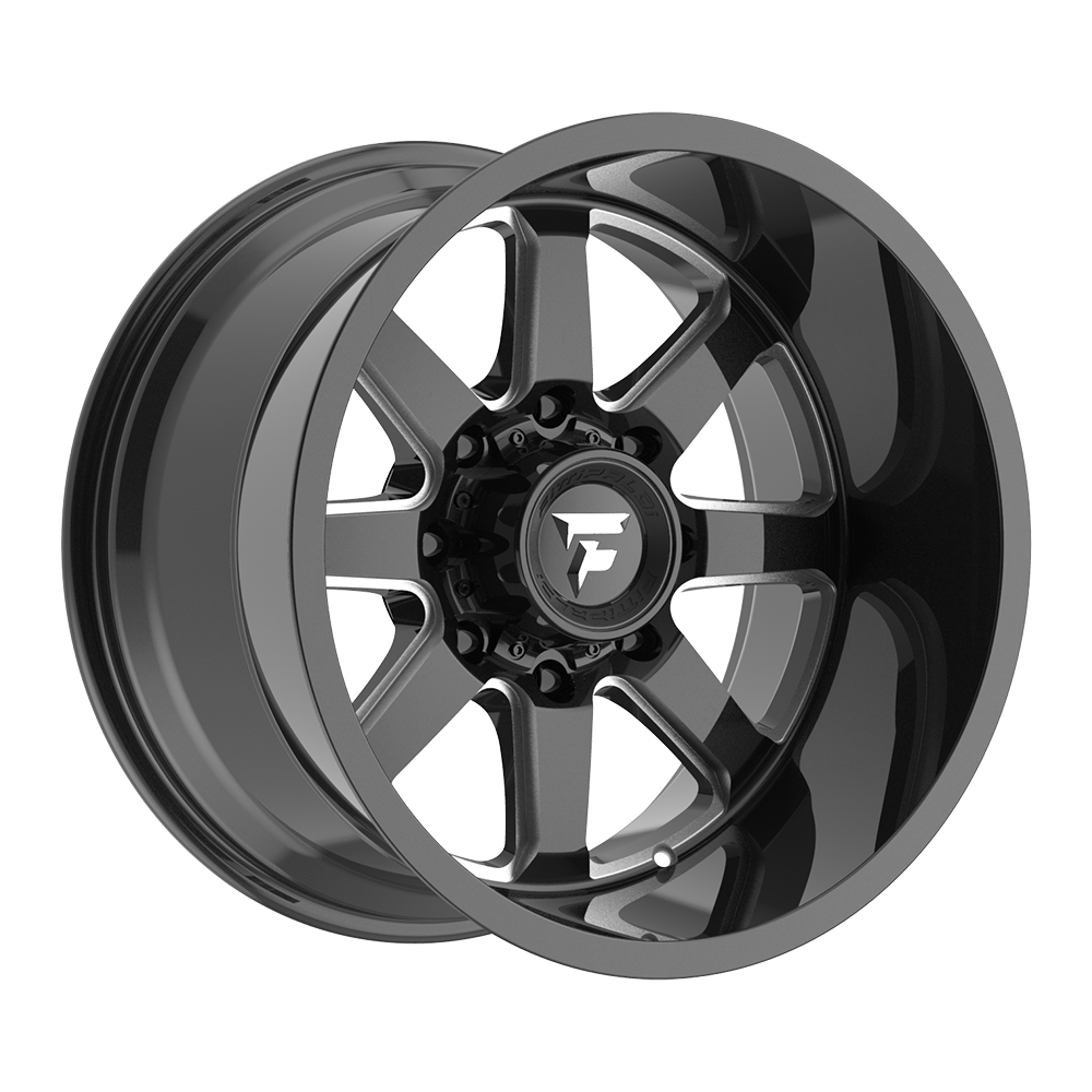 Fittipaldi FA16 20X12 -51 Gloss Black Milled