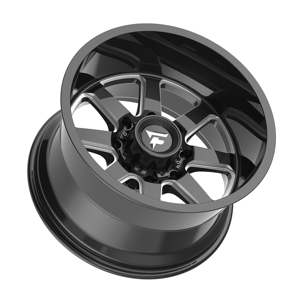 Fittipaldi FA16 20X12 -51 Gloss Black Milled