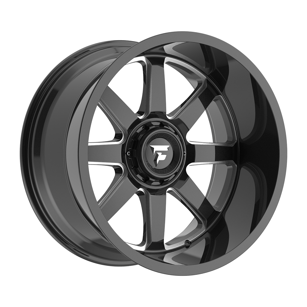 Fittipaldi FA16 22X12 -51 Gloss Black Milled