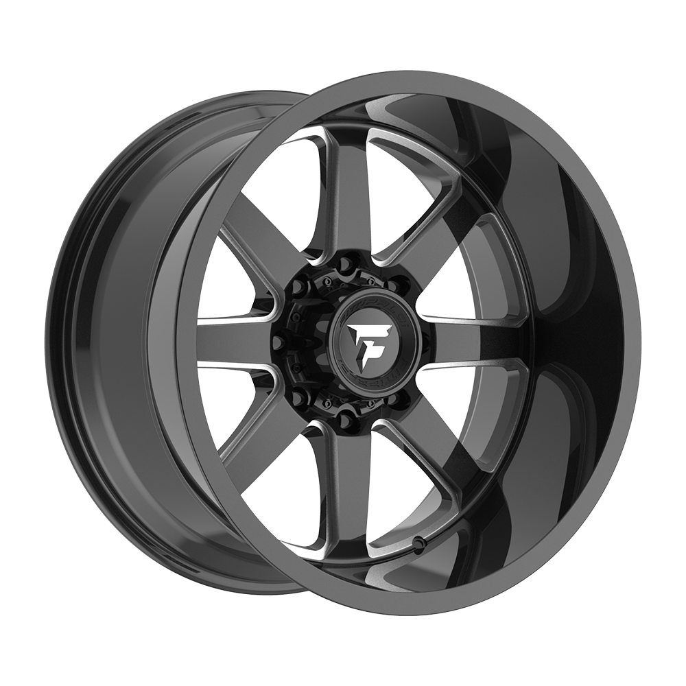 Fittipaldi FA16 22X12 -51 Gloss Black Milled