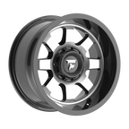 Fittipaldi FA16 17X9 -12 Gloss Black Machined
