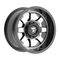 Fittipaldi FA16 17X9 -12 Gloss Black Machined