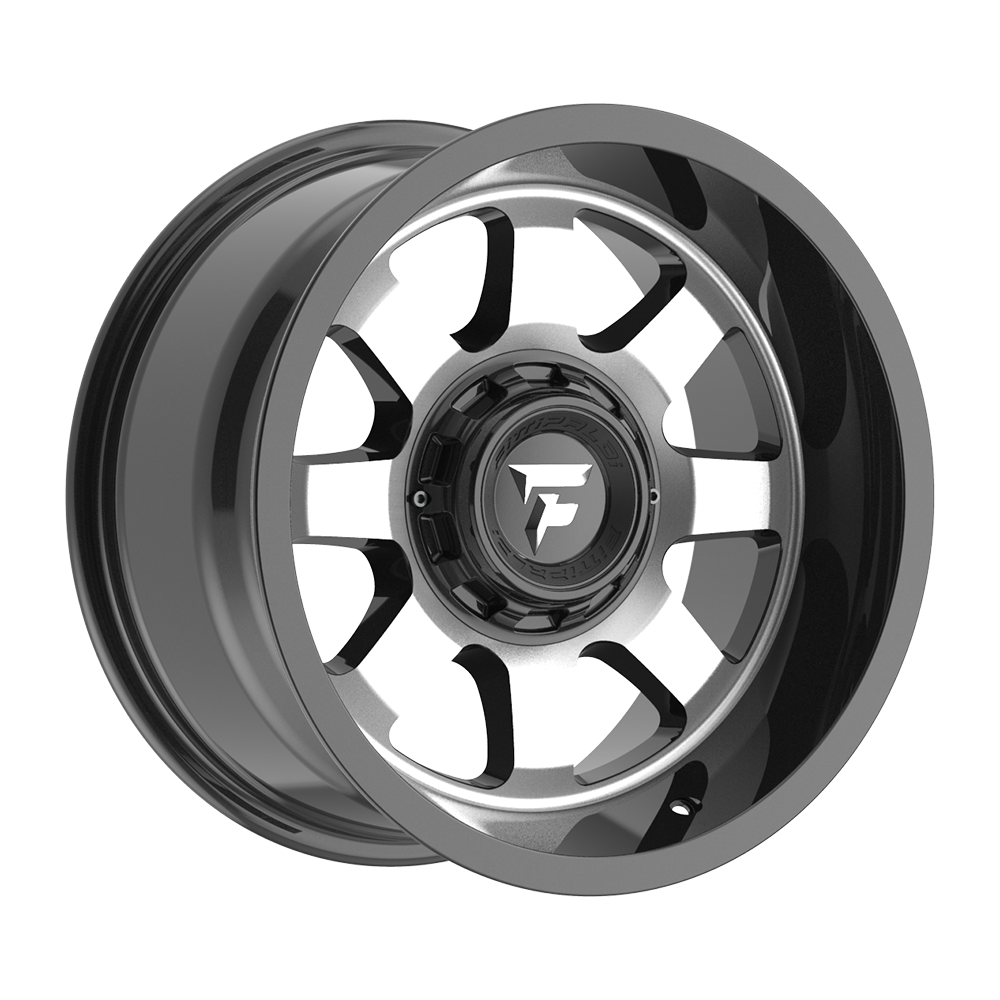 Fittipaldi FA16 17X9 -12 Gloss Black Machined