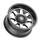Fittipaldi FA16 17X9 -12 Gloss Black Machined