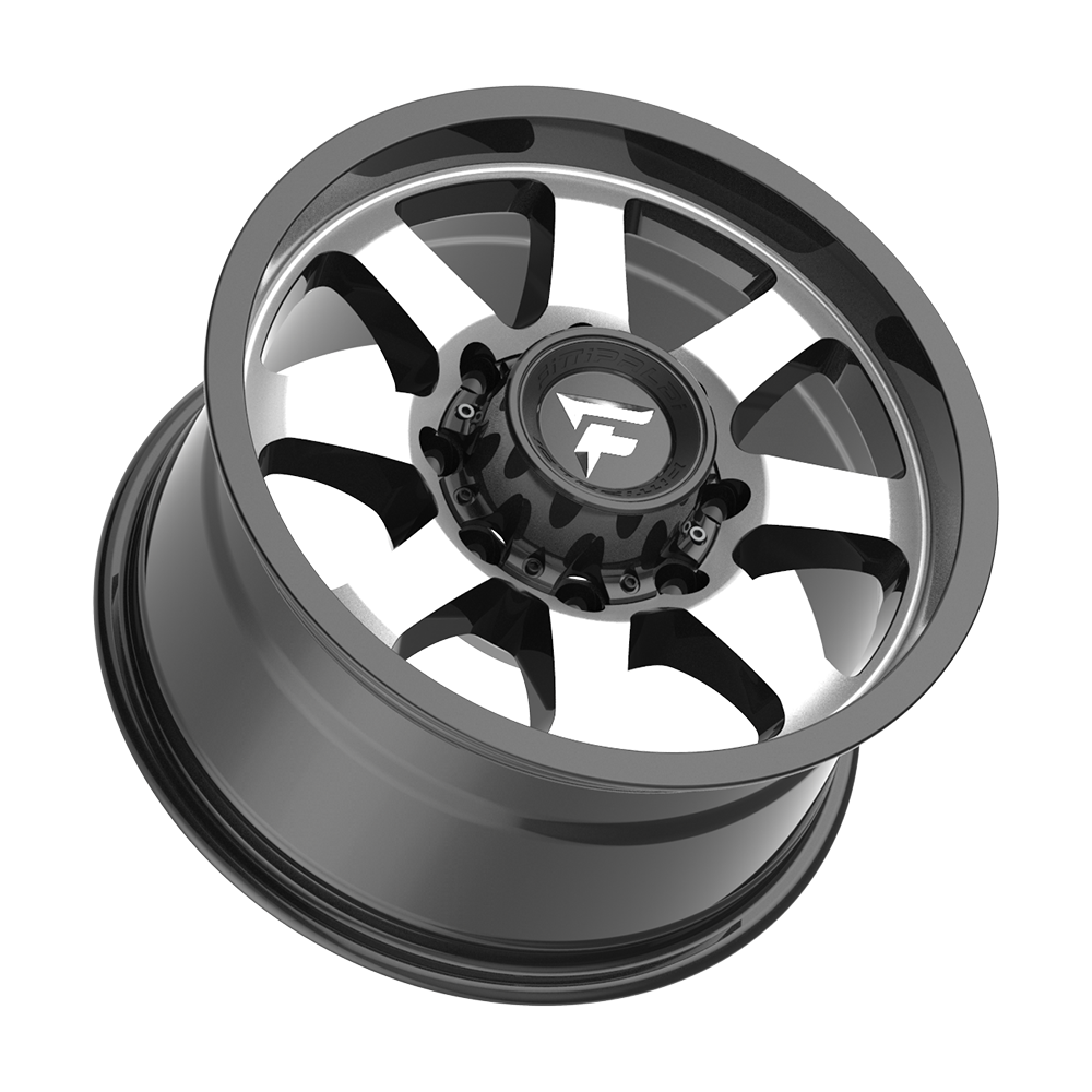 Fittipaldi FA16 17X9 +18 Gloss Black Machined