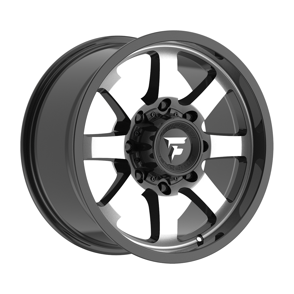Fittipaldi FA16 18X9 +12 Gloss Black Machined