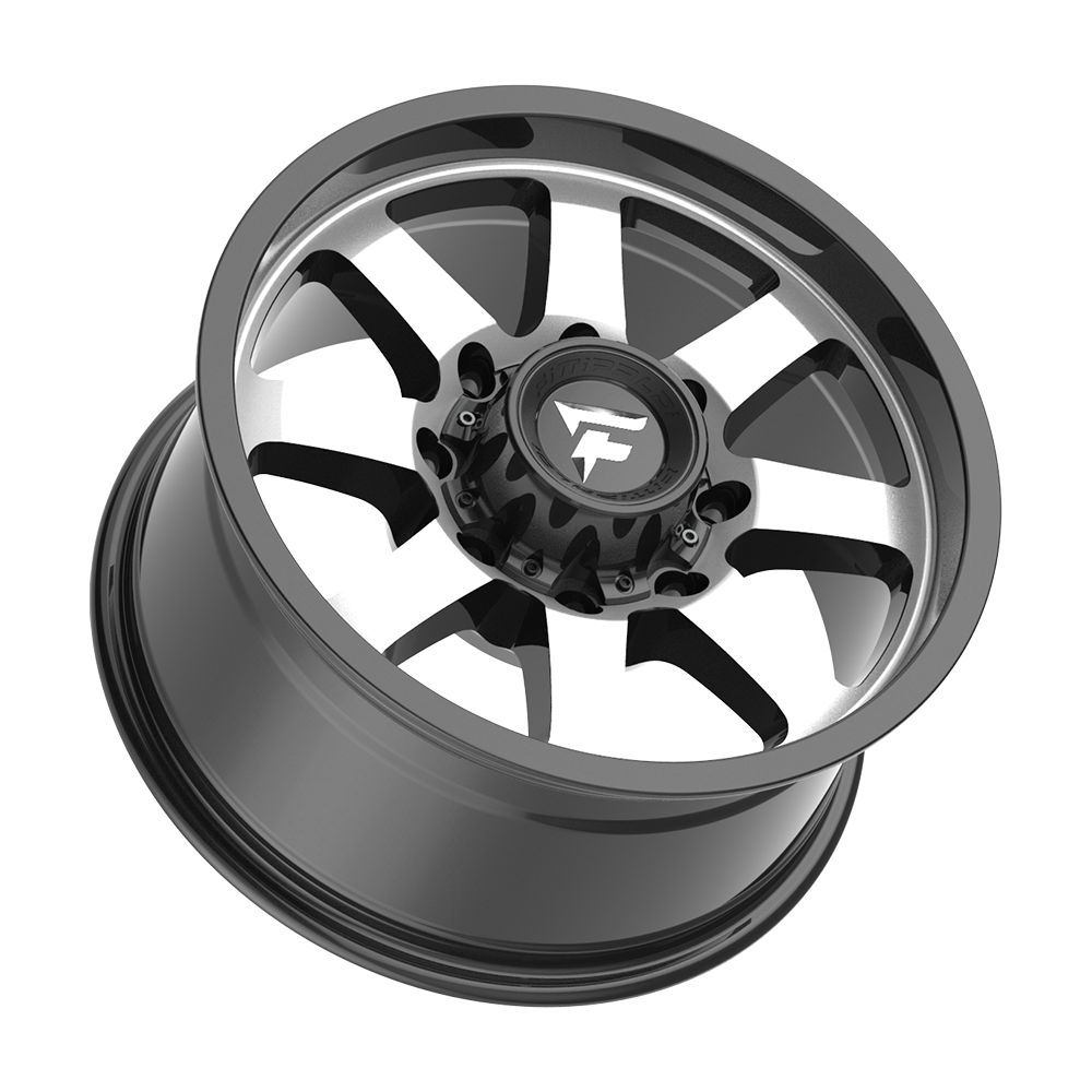 Fittipaldi FA16 18X9 +12 Gloss Black Machined