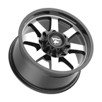 Fittipaldi FA16 18X9 +12 Gloss Black Machined