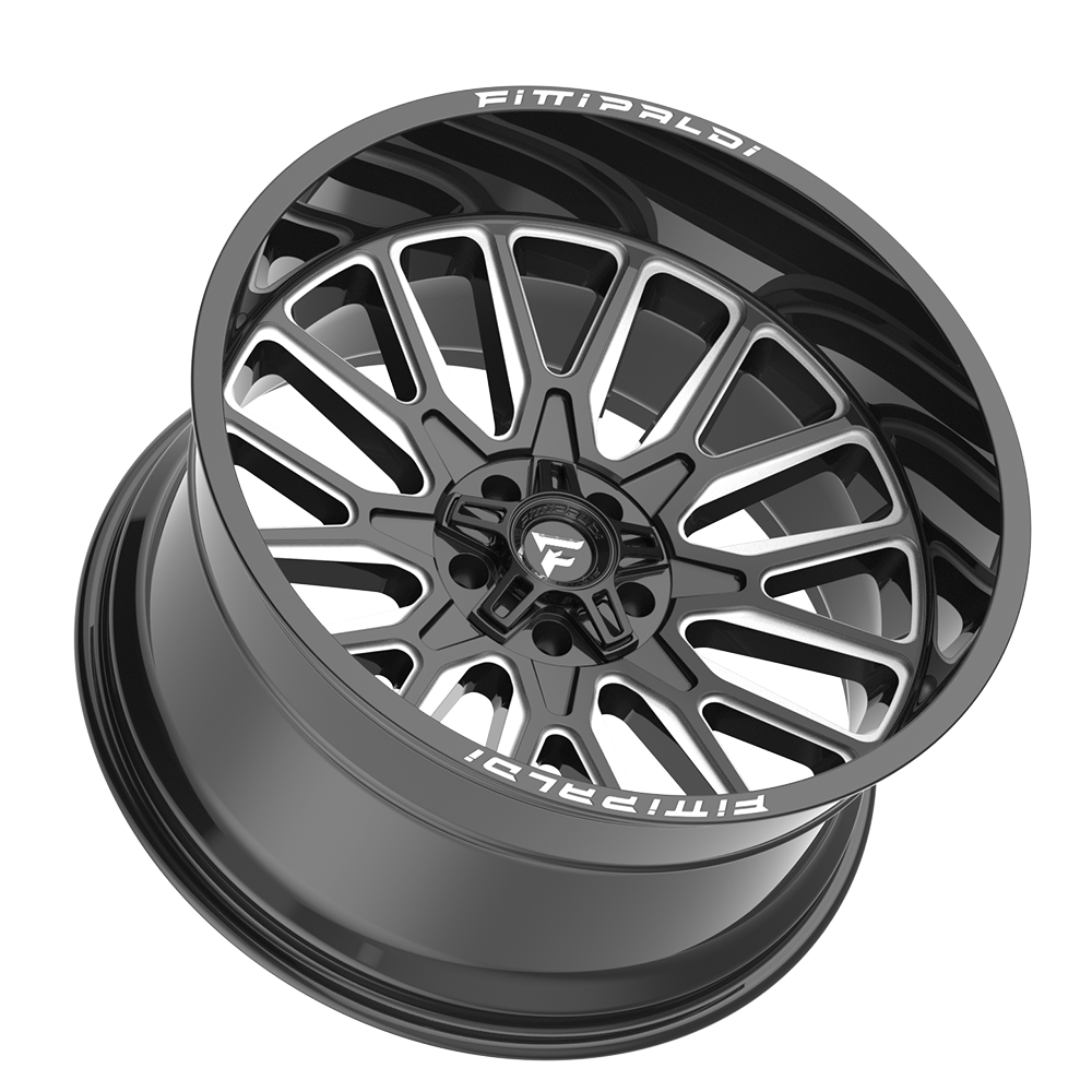 Fittipaldi FA18 22x12 -44 Gloss Black Milled