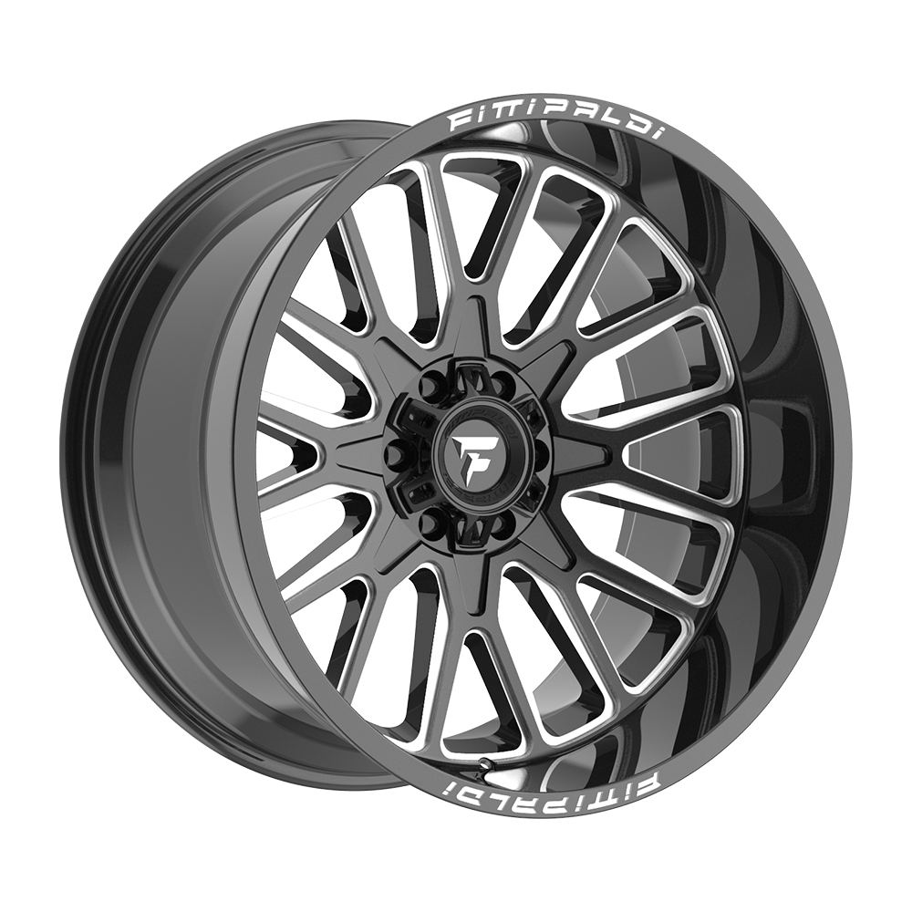 Fittipaldi FA18 22X12 -44 Gloss Black Milled