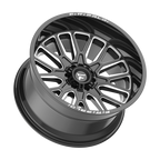 Fittipaldi FA18 22X12 -44 Gloss Black Milled