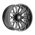 Fittipaldi FA18 22X12 -44 Gloss Black Milled