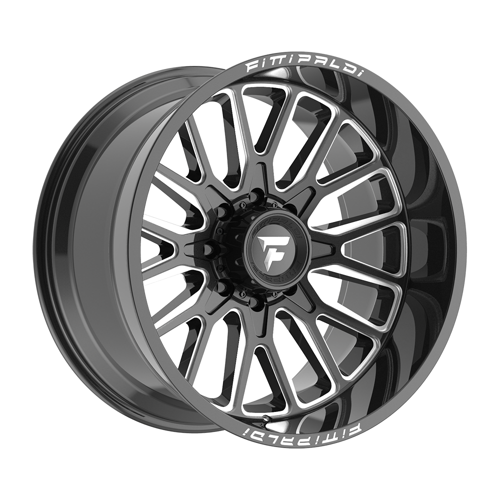 Fittipaldi FA18 22X12 -44 Gloss Black Milled