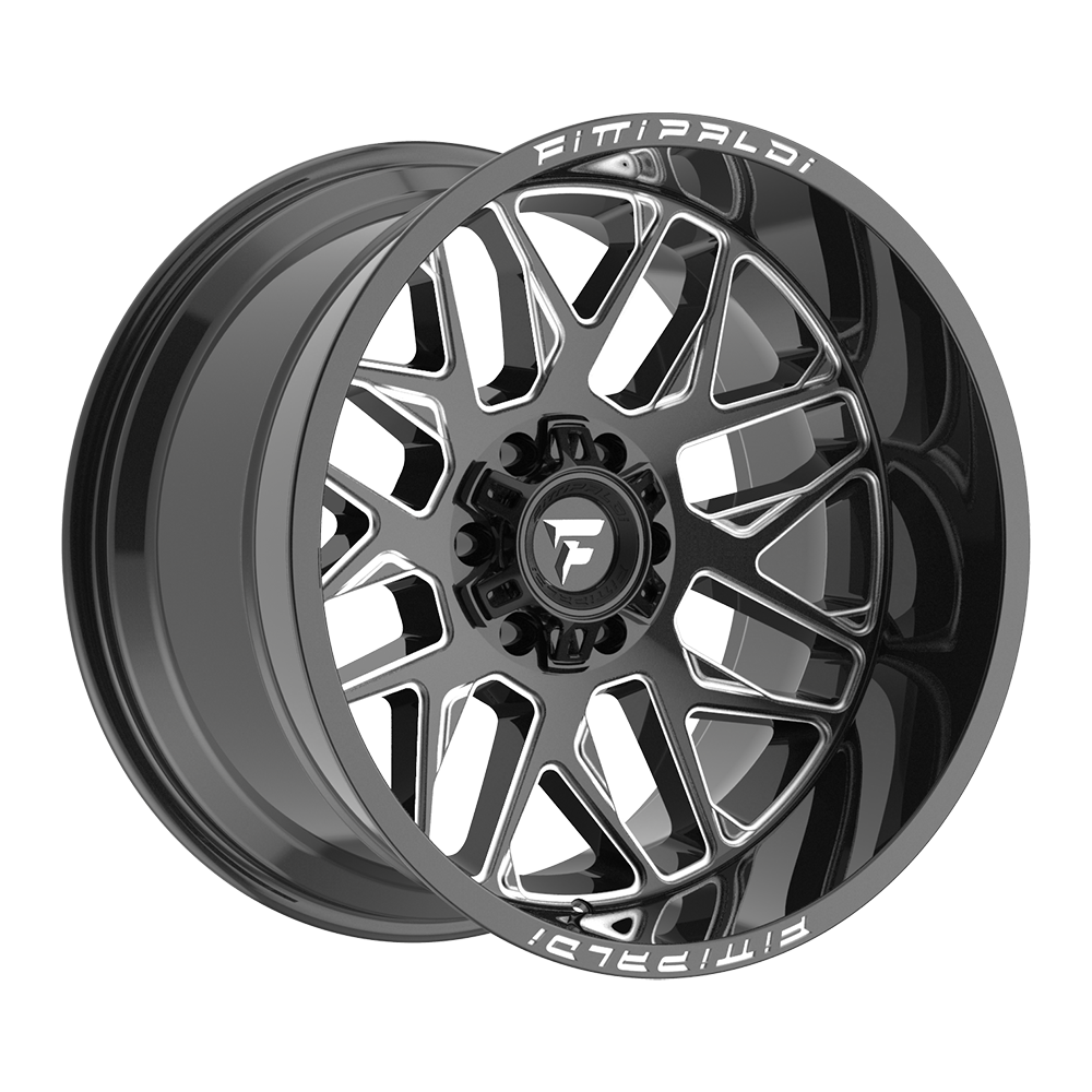 Fittipaldi FA19 20X12 -44 Gloss Black Milled