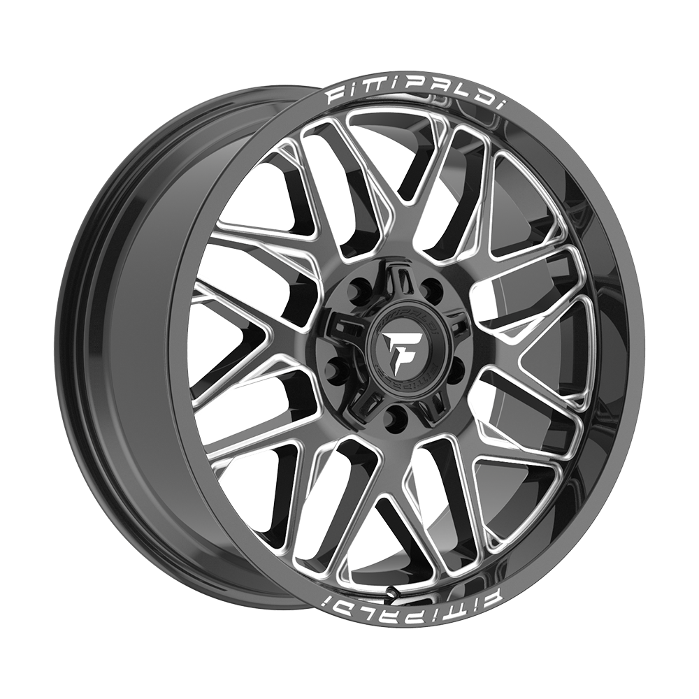 Fittipaldi FA19 20X9 +18 Gloss Black Milled