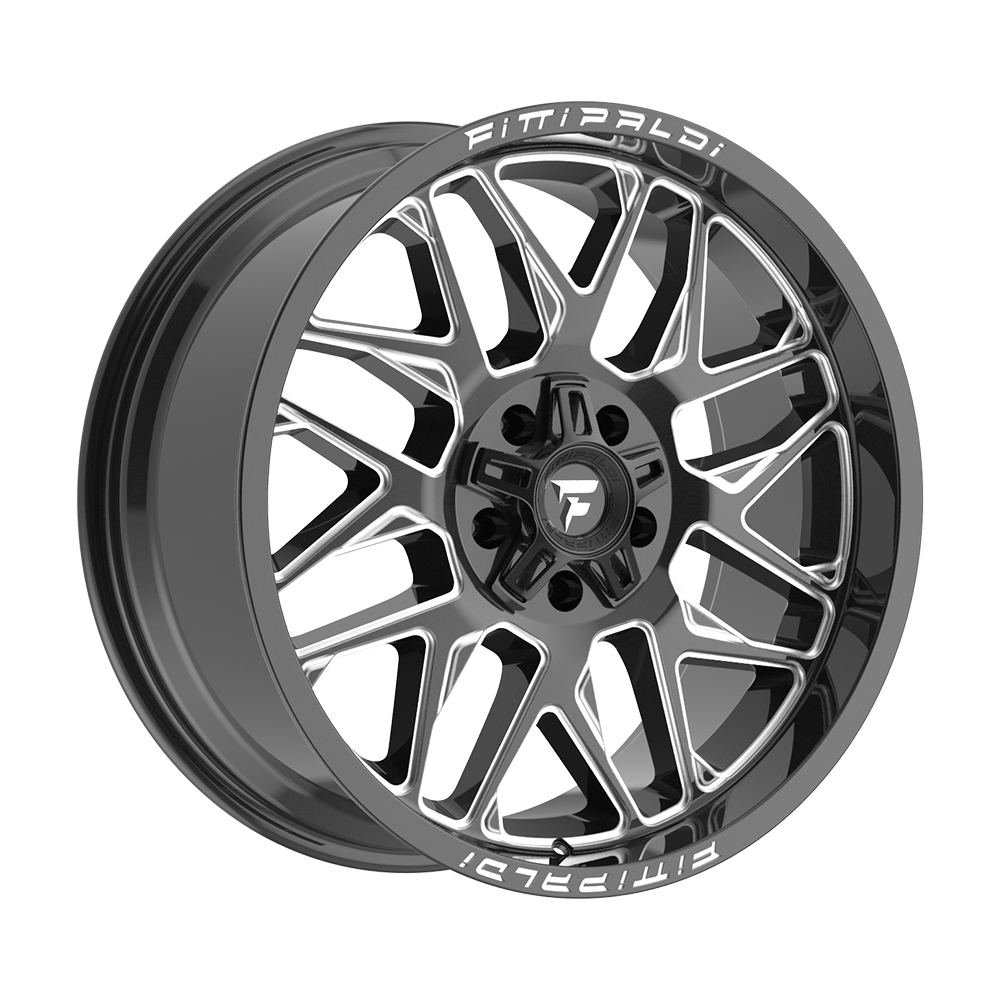 Fittipaldi FA19 20X9 +0 Gloss Black Milled
