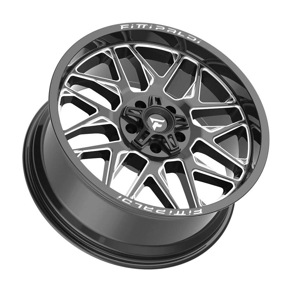 Fittipaldi FA19 20X9 +0 Gloss Black Milled