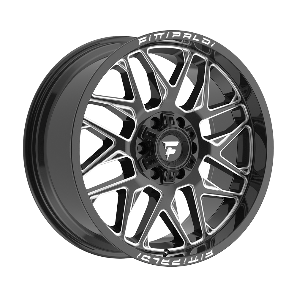 Fittipaldi FA19 20X9 +18 Gloss Black Milled