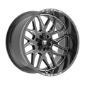 Fittipaldi FA19 22x12 -44 Gloss Black Milled