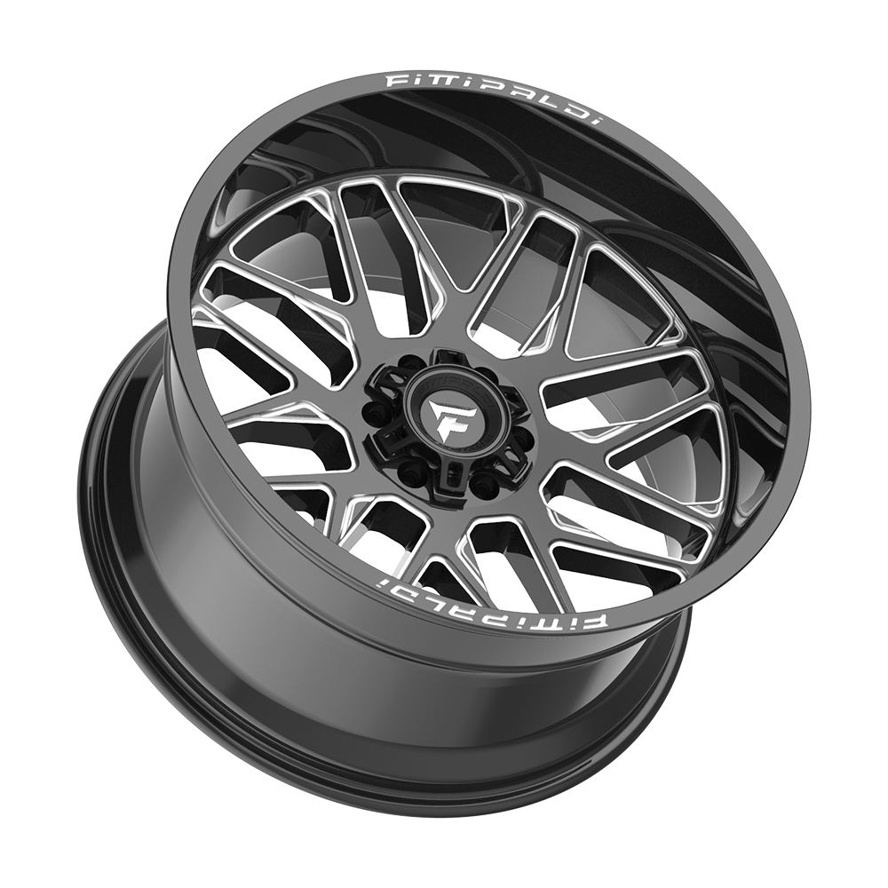 Fittipaldi FA19 22X12 -44 Gloss Black Milled
