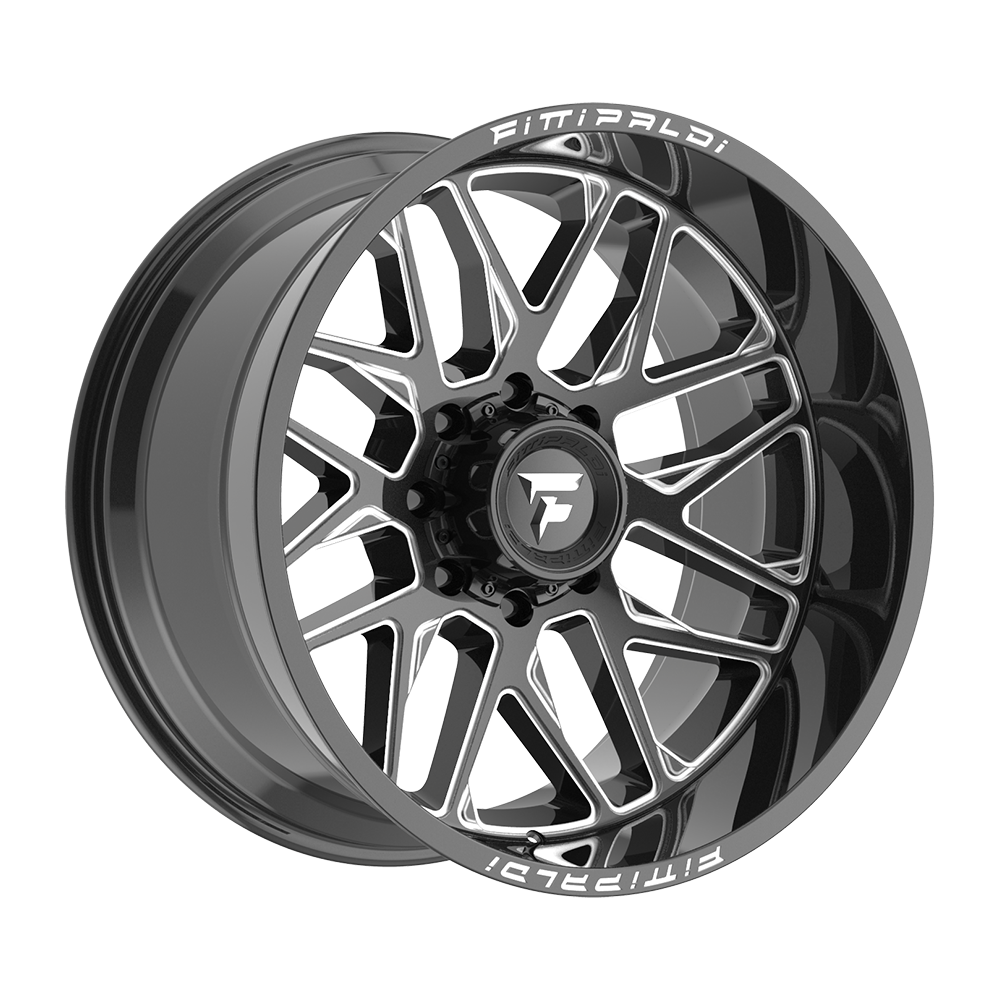 Fittipaldi FA19 22X12 -44 Gloss Black Milled
