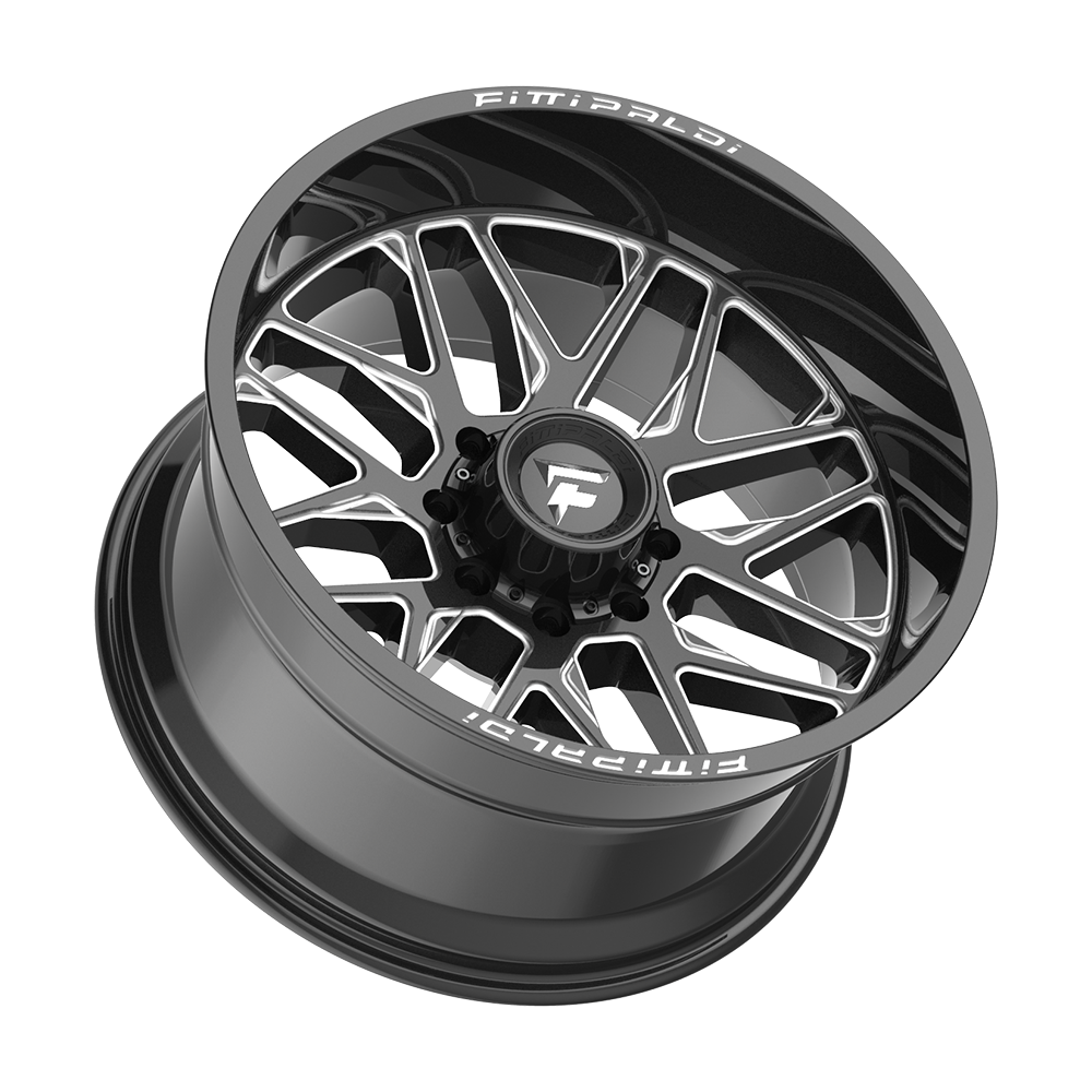 Fittipaldi FA19 22X12 -44 Gloss Black Milled