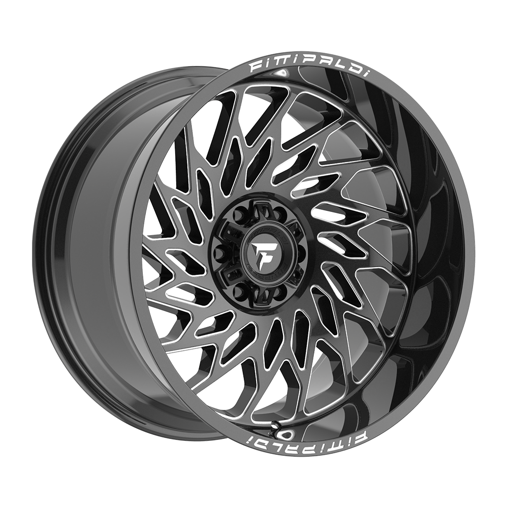 Fittipaldi FA20 22X12 -44 Gloss Black Milled