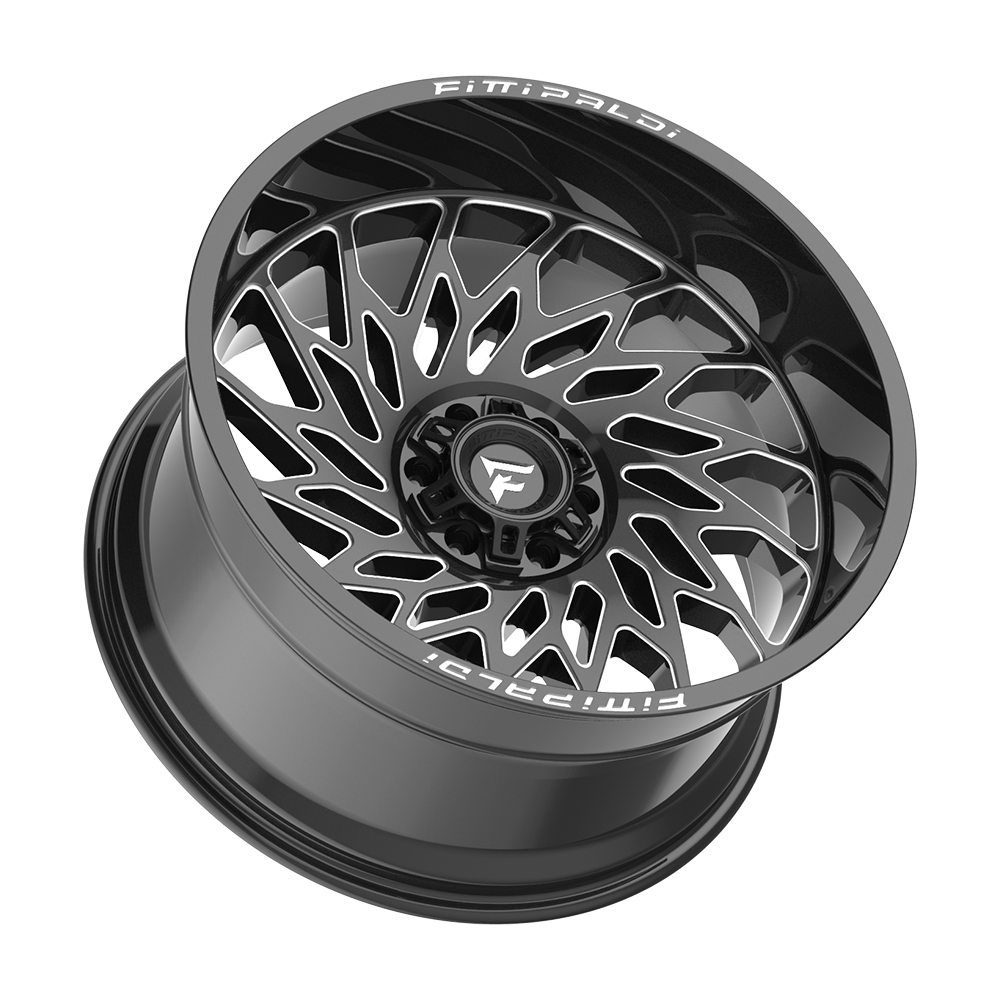 Fittipaldi FA20 22X12 -44 Gloss Black Milled