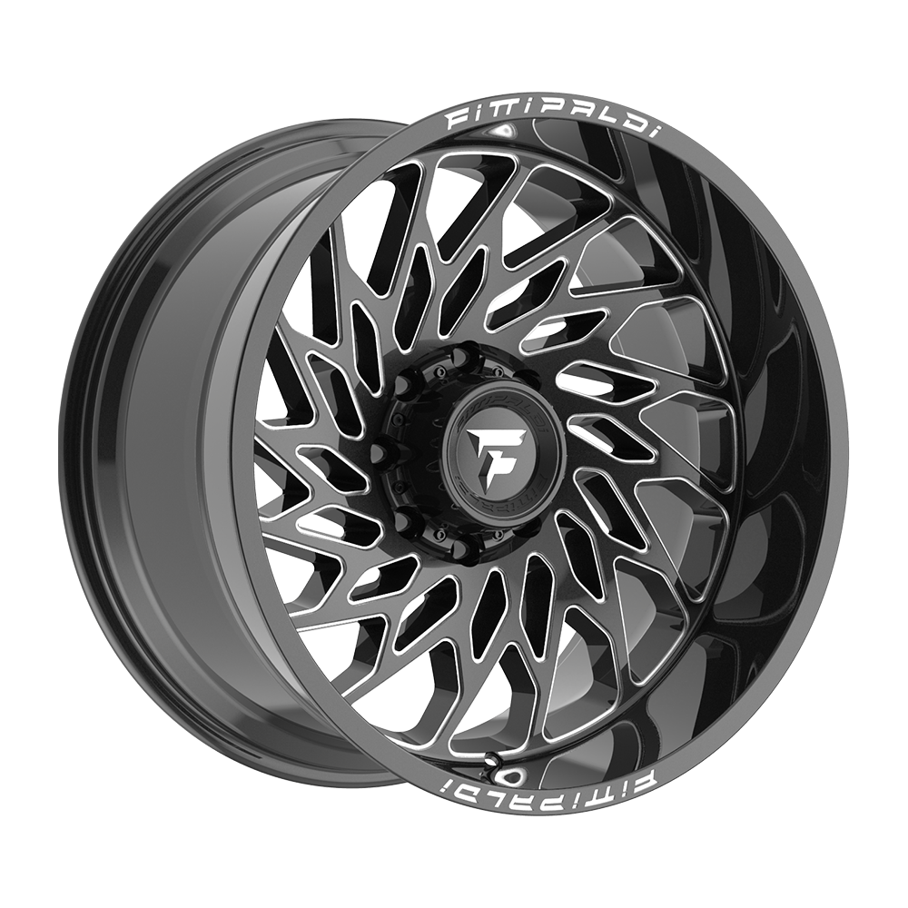 Fittipaldi FA20 22X12 -44 Gloss Black Milled