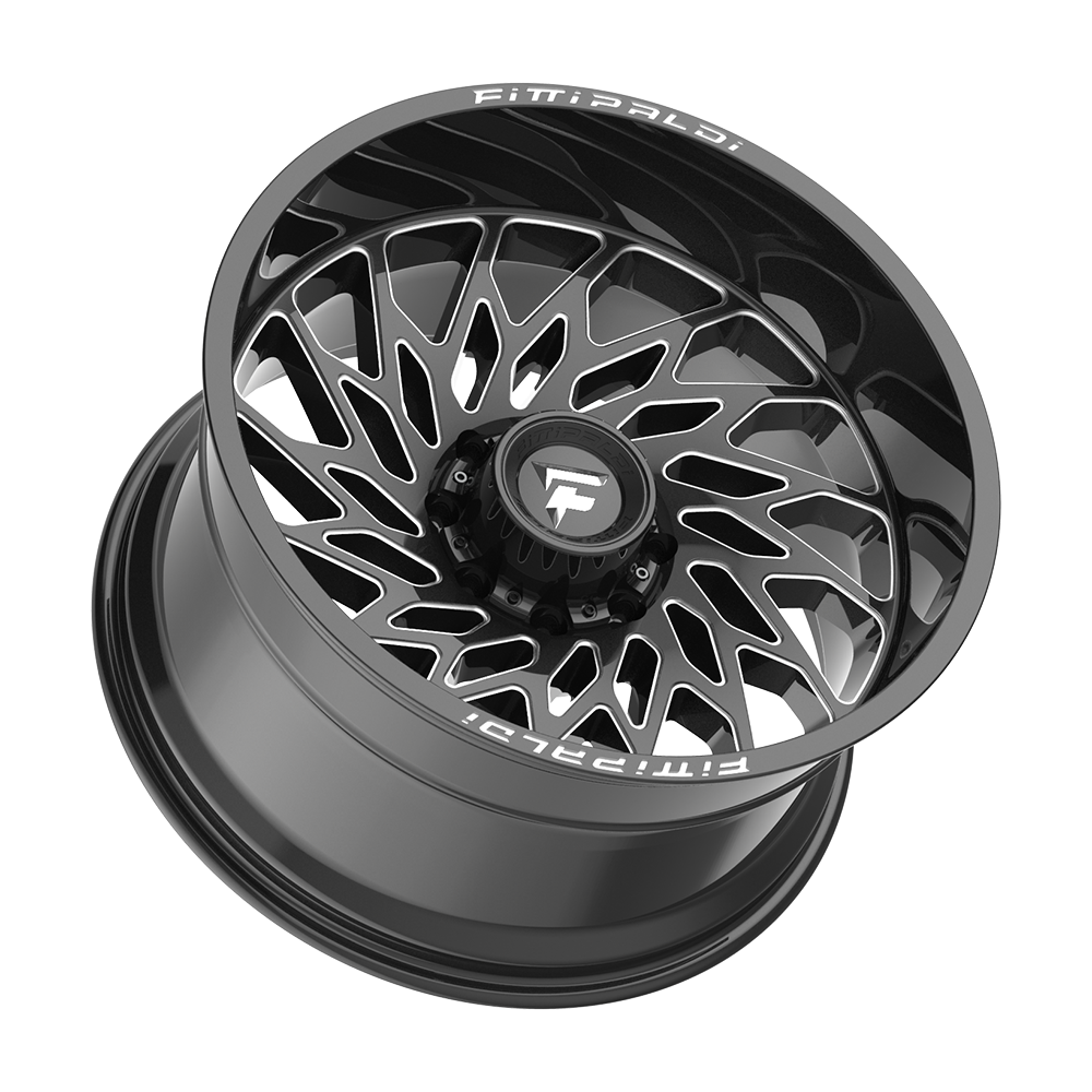 Fittipaldi FA20 22X12 -44 Gloss Black Milled