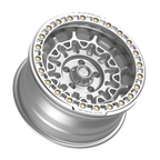 Fittipaldi FB150 17X9 -15 Machined Silver